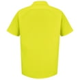 thumbnail image 2 of Red Kap Men's Short Sleeve Enhanced Visibility Work Shirt, 2 of 3