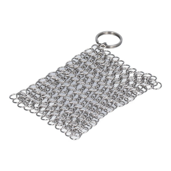 Limpiador de malla de metal, limpiador de hierro fundido, raspador de malla metálica, limpiador de cadenas, instalación sin esfuerzo