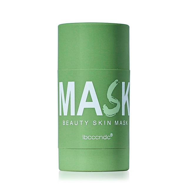 Mascarilla de barra de té verde Mascarilla de barro Hidrata la cara Limpieza profunda yeacher Máscara de palo