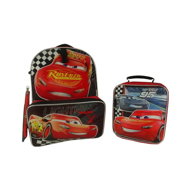 Disney Disney Pixar Cars 16" Kids' Backpack With Lunch Bag 52015084
