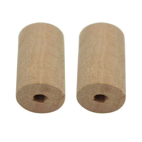 ROSENICE 2Set Corks Khaki Cylinder Protective for Music Practice