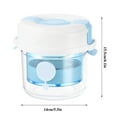 thumbnail image 6 of Hariumiu Yogurt Strainer with Transparent Container Ultra Fine Mesh Filter BPA Free Homemade Cheese Strainer for Homemade Greek Yogurt Sauces, 6 of 8