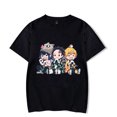 thumbnail image 3 of Camiseta divertida de Anime para hombre y mujer, camisa de manga corta con estampado de dibujos animados de Hashibira Inosuke Kamado Tanjirou Agatsuma Zenitsu, fresca de verano, 3 of 5