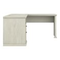 thumbnail image 2 of Bush Furniture - Desk - L-shaped - white oak - white oak base, 2 of 3