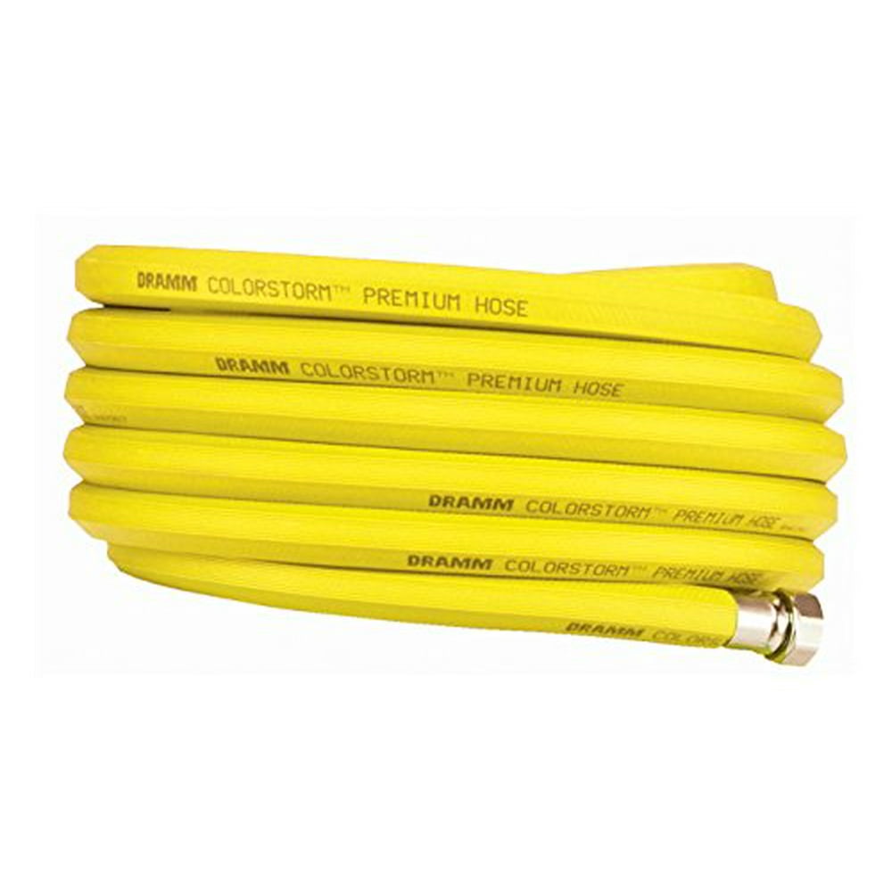 Dramm 17313 ColorStorm Premium Rubber Hose, 3/4" x 100', Yellow
