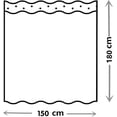 thumbnail image 3 of Beach Sea Palm Trees Scenery Waterproof Shower Curtain with Hooks, Washable Bathroom Decor, 59x70.8 Inches (150x180 cm), 3 of 5