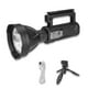 thumbnail image 1 of LED Lloria de búsqueda potente Handy Al aire libre Camping Viajar USB Flashlight 8000mAh Batería de litio Batería blanca Proyector de luz Pequeño con soporte Methold OD002671-02B, 1 of 6