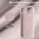 thumbnail image 5 of Funda compatible con iPhone 13 Pro Max de 6 funda protectora de cuerpo completo de silicona suave premium con forro de microfibra resistente a los arañazos para iPhone 13 Pro Max negroRosado Xemadio CZDZ-HY220-4, 5 of 7