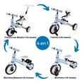 thumbnail image 2 of Triciclo Evolutivo The Baby Shop  4 en 1 Bicicleta de Equilibrio y Balance Azul -, 2 of 7