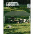thumbnail image 2 of Carpa Plegable Pop-Up de 10x10 pies, Tienda Exterior Impermeable con Protección UV, Altura Ajustable, Montaje Instantáneo, Bolsa con Ruedas y Kit Completo, 2 of 7