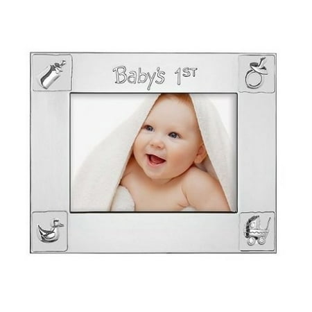 Lenox Picture Frame, Best Wishes Baby's First Frame 5