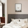thumbnail image 6 of WFSposter Bunny in Rustic Bath Framed Canvas Wall Art Art Studio, 18x24 Gold, Modern Fun Decorative Bathtub Wall Art for Home Décor, 6 of 7