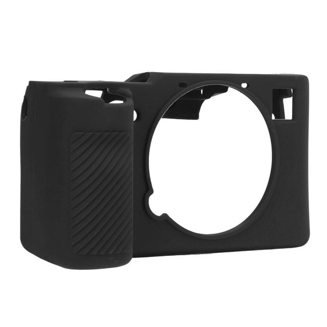 Camera Housing Case, Washable Soft Camera Silicone Skin Housing Dirt Resistant Easy Access For A7C Camera Black,Red,Yellow,Camouflage