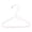 White, variant on White Pearl DIY Hanger, Handmade Acrylic Clothes Rack for Wardrobe, Decorative