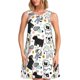 thumbnail image 1 of Disketp Funny Puppy para Vestido sin Mangas para Mujeres, Vestidos de Verano para Mujeres, Casual y Holgado para la Playa, 1 of 7