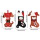 thumbnail image 4 of Bolsa de regalos de dulces de dibujos animados, medias navideñas para mascotas, botas, decoraciones para chimenea, adornos para el hogar y fiestas navideñas, 4 of 4