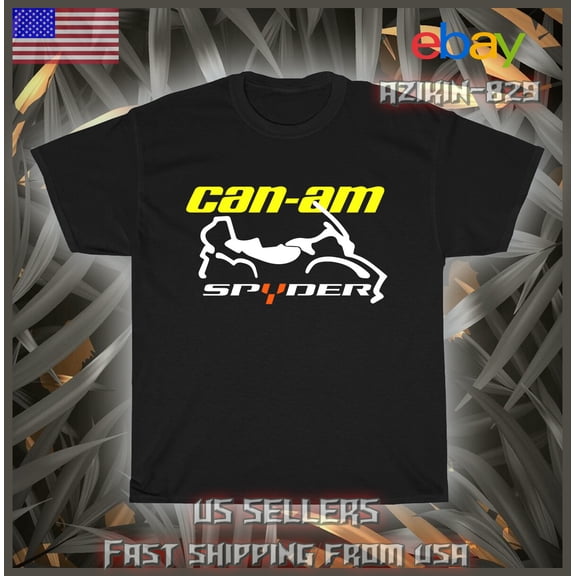 New Can-Am Spyder 2024 Logo T-Shirt American Logo T-Shirt