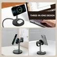 thumbnail image 2 of Sinyiin 3 in 1 Wireless Chargers For Cellphone Smartwatch Fast Charging Dock Station, 2 of 8
