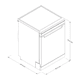 thumbnail image 3 of Lavavajillas Freestanding Whirlpool WDF730SFGD de 15 SERVICIOS en Acero Inoxidable, 3 of 5