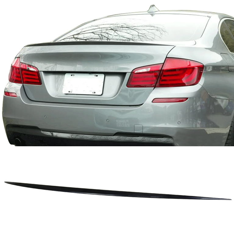 Ikon Motorsports Compatible with 11-16 BMW 5-Series F10 M5 Trunk Spoiler  Painted #A89 Imperial Blue Metallic