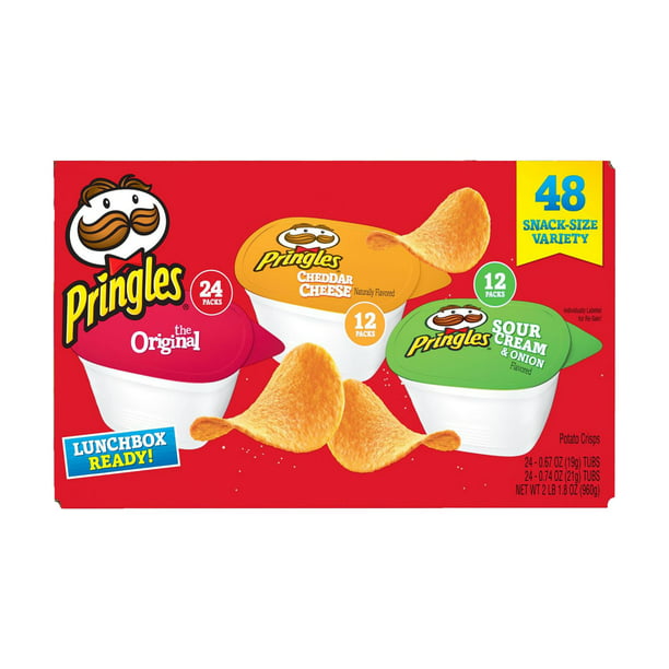 Product Of Pringles Snack Stacks Variety Pack 48 ct. - Walmart.com ...