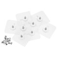thumbnail image 1 of PEACNNG 20 Pcs Autocollants Muraux Adhésifs Sans Perçage à Vis Adhésifs Forts, 1 of 10