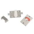 thumbnail image 3 of Indicator Privacy Bolt Door Lock - Indicator Privacy Bolt Door Lock Vacant Engaged + Screws Bathroom Toilet, 3 of 8