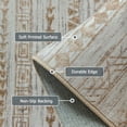 thumbnail image 7 of Boho 2'x10' Washable Hallways Rug, 2x10FT Runner Rug with Rubber Backed, Vintage Runners for Laundry Non Slip Carpet Khaki Lightweight Door Mat Indoor Entrance, 7 of 7
