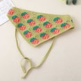 thumbnail image 2 of Womens Printed Headscarf Accessories Knitted Lace Headband, 2 of 3