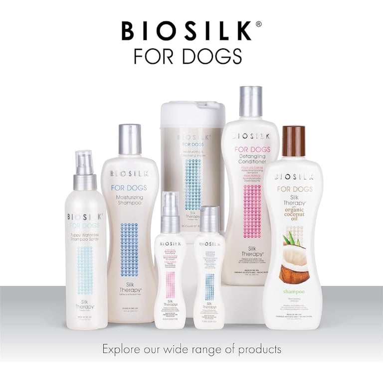 BioSilk Silk Therapy Detangling Dog Shampoo, 12 oz photo 8