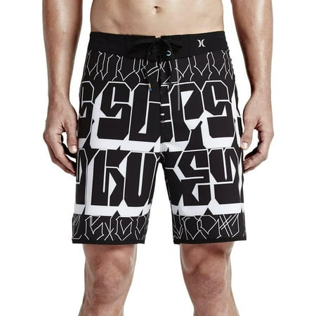 Mens Phantom 60 Block - Hurley Phantom Block Party Big Sleeps Men's Fashion Boardshorts Black