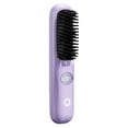 thumbnail image 2 of 2026 Upgraded Hair Straightener Brush - Fast Heating Portable Styling Tool with LCD Display, 2000mAh Battery, 3 Adjustable Temperatures & US Plug, Perfect for Hair Styling, 1.6*1.8*7.9in, Purple, 2 of 6