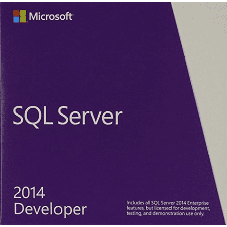 Microsoft SQL Server 2014 Developer (Best Operating System For Developers)