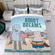 thumbnail image 4 of Sueños de robot Conjunto de sábanas temático, trío de piezas, cómodo y amigable con la piel, diseño único, regalo de decoración para el hogar para familiares, amigos y fans,135cm *200cm, 4 of 6