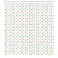 thumbnail image 3 of Ambesonne Polka Dots Shower Curtain, Pastel Color Blemishes, 69"Wx84"L, Multicolor, 3 of 5