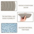 thumbnail image 4 of 5 Piezas de Calentadores Platos Silicona para Microondas, Tapetes Antideslizantes Calentar Alimentos Horno, Cocinar en Sartén Caliente, 4 of 5