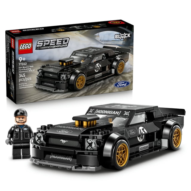 Set LEGO Speed Champions 65 Ford Mustang Hoonicorn V1 de Ken Block 77262