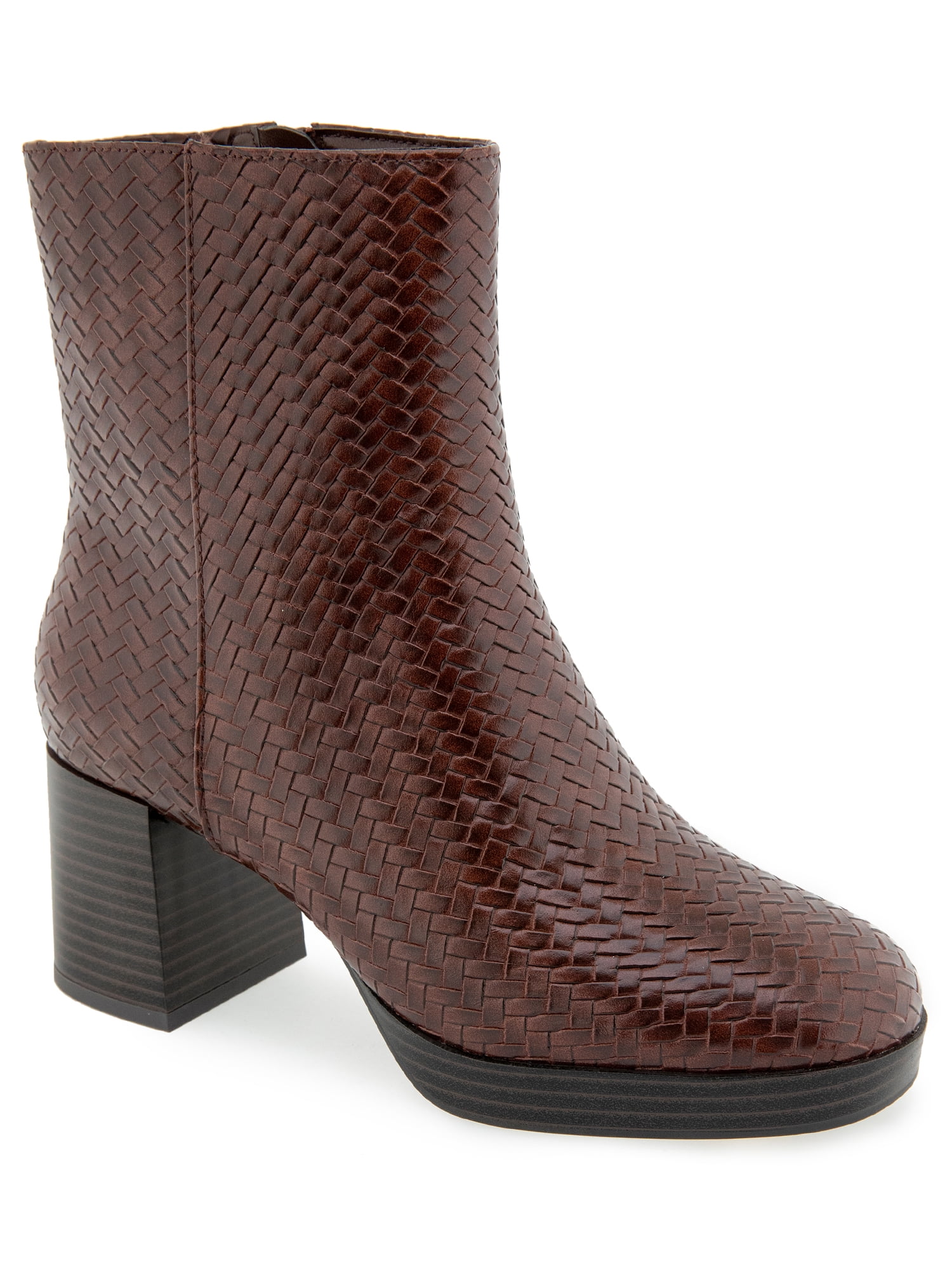 Kensie Women's Tonya Block Heel Ankle Bootie