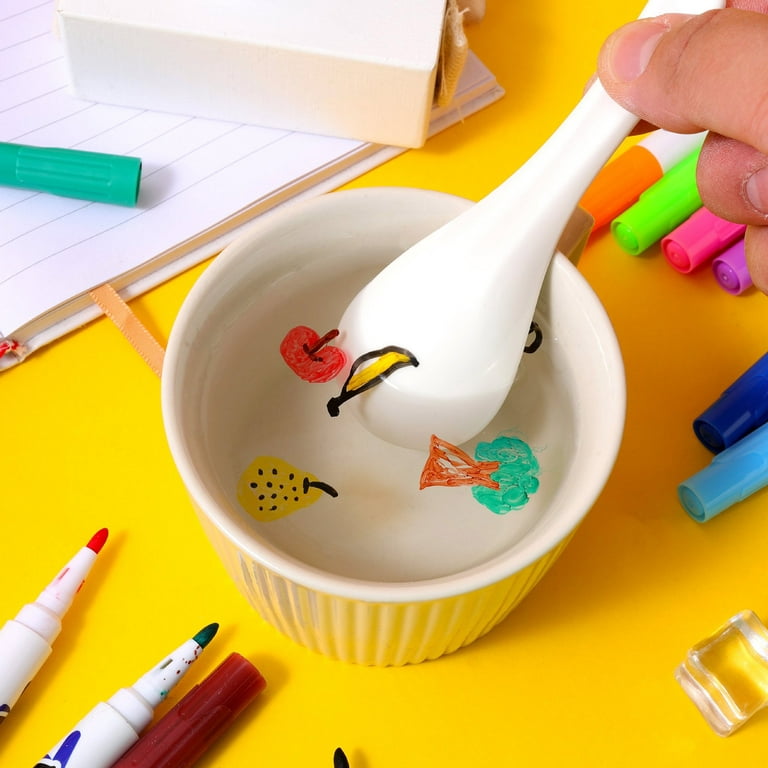 ✪ Magical Water Painting Pens with Spoon Washable Floating Doodle Pens for  Kids 
