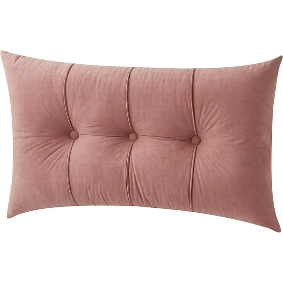 Rainha® - Plush Tufted College Headboard - Vintage Pink
