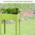 thumbnail image 6 of Topbuy Outdoor Elevated Garden Plant Stand Raised Garden Bed with Legs for Indoor and Outdoor Use 25" x13" x 31.5", 6 of 9