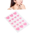thumbnail image 1 of Facial Spot Sticker, Heart Shape Hydrocolloid Patch Comfortable Fit 4 Packs 18 Dots  Isolation Effect  for Daily Makeup, 1 of 8