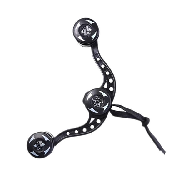 Fishing Spool knotter, GT Knot Tying Tool, Fishing Knotting Aid for Braid to Leader Connection, for Freshwater Saltwater, Beginner to Advanced Anglers