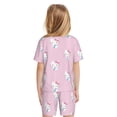thumbnail image 3 of Hello Kitty Sleepwear Short sleeve Top and Shorts Pajama Summer Pjs 2-Piece Pajama Set, 3 of 8