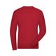 thumbnail image 1 of James and Nicholson - Camiseta de Algodón Orgánico de Manga Larga para Hombre (Rojo), 1 of 2