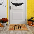 thumbnail image 2 of Fall Coir Doormat Football Pumpkin Style Coir Welcome Mats Autumn Non Slip Floor Mats Thanksgiving Indoor Entrance Door Mat Porch Front Decor, 15.75 x 23.62 Inch(Welcome), 2 of 8