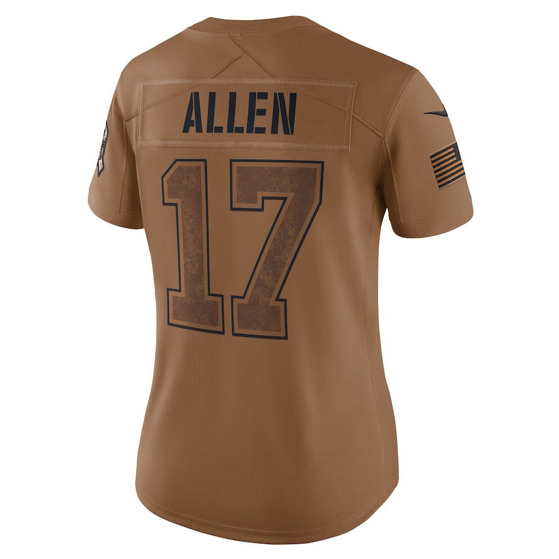 Women s Buffalo Bills Josh Allen Brown 2023 Salute To Service Limited Jersey Walmart
