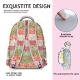 thumbnail image 5 of Pioneer Flower Backpack for School,Cute School Bag,Schoolbag with Adjustable Shoulder Straps & Padded Back,15.3"x11"x7.1".﻿, 5 of 6