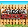 thumbnail image 1 of Fresh Seafood 13 oz Vinyl Banner With Metal Grommets, 1 of 4