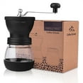 Triple Tree Stainless Steel Manual Coffee Grinder with Ceramic Burrs